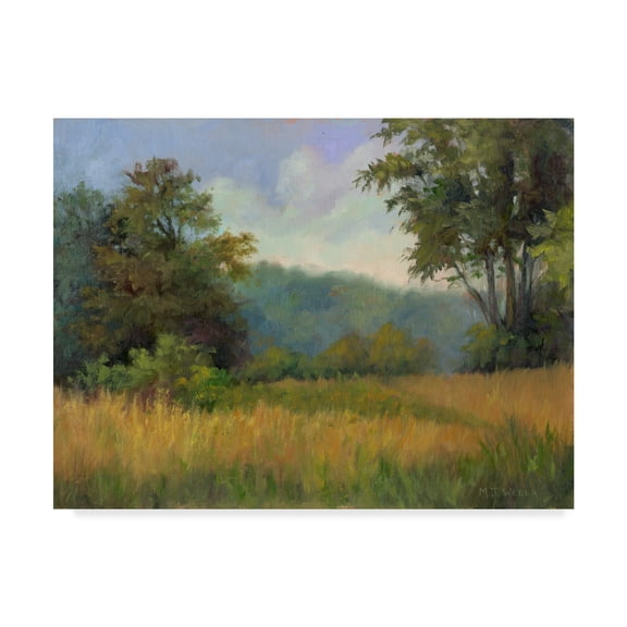 Trademark Fine Art 'View from Grailville' Canvas Art by Mary Jean Weber