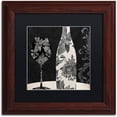 thumbnail image 1 of Trademark Fine Art "Vin Elegant I" Canvas Art by Color Bakery Black Matte, Wood Frame, 1 of 4
