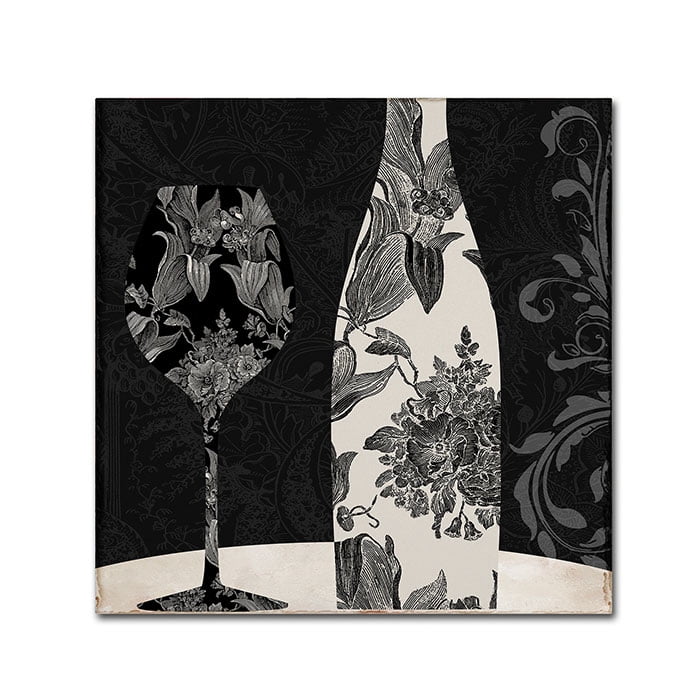 Trademark Fine Art "Vin Elegant I" Canvas Art by Color Bakery