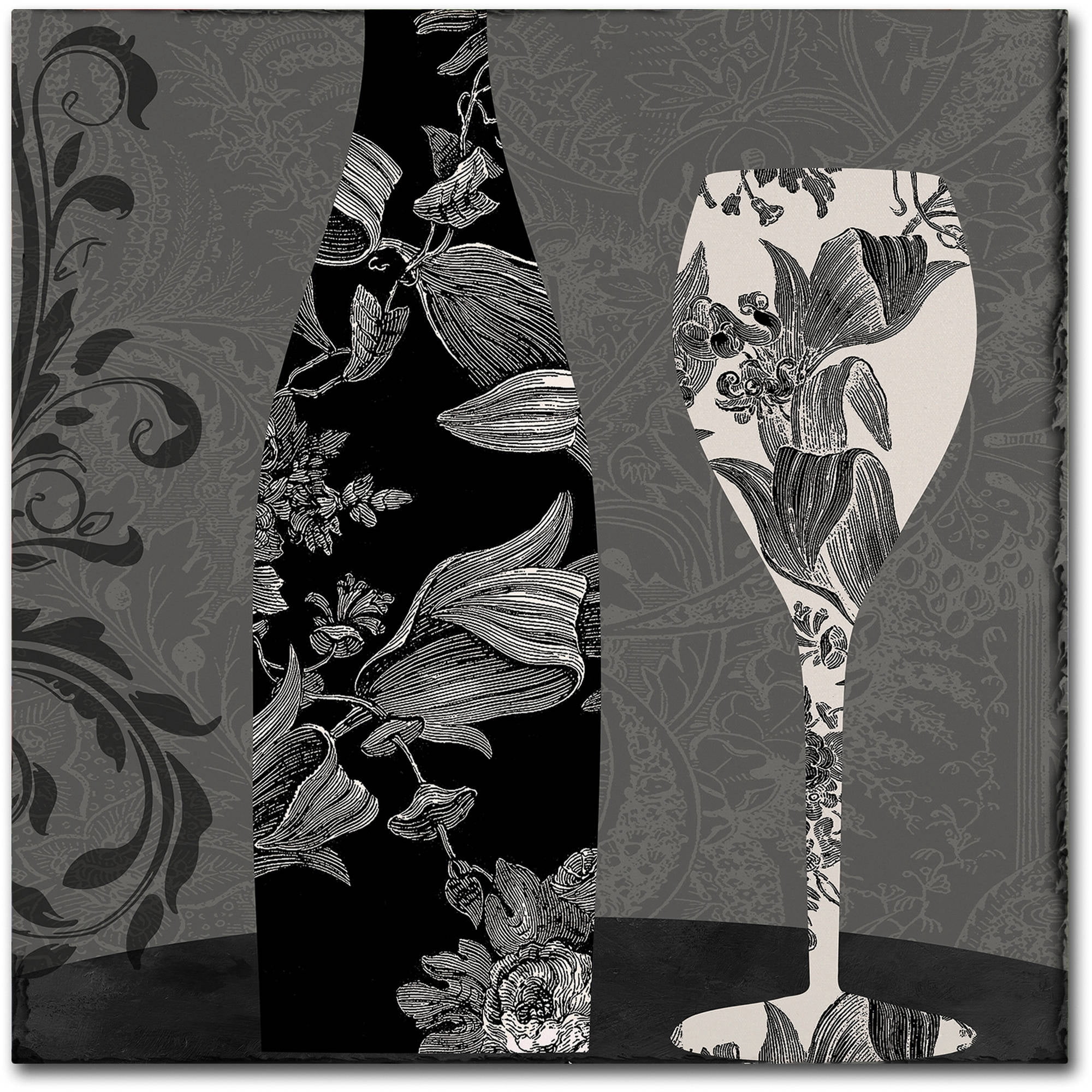 Trademark Fine Art "Vin Elegant II" Canvas Art by Color Bakery
