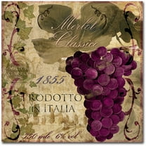 Trademark Fine Art "Vino Italiano I" Canvas Art by Color Bakery
