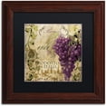 thumbnail image 1 of Trademark Fine Art "Vino Italiano II" Canvas Art by Color Bakery Black Matte, Wood Frame, 1 of 1