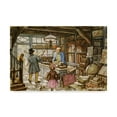 thumbnail image 1 of Trademark Fine Art 'Vintage Book Store' Canvas Art by Anton Pieck, 1 of 3