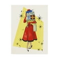 thumbnail image 1 of Trademark Fine Art 'Vintage Christmas I' Canvas Art by Grace Popp, 1 of 3
