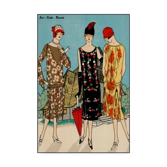 Trademark Fine Art 'Vintage Couture I' Canvas Art by Unknown