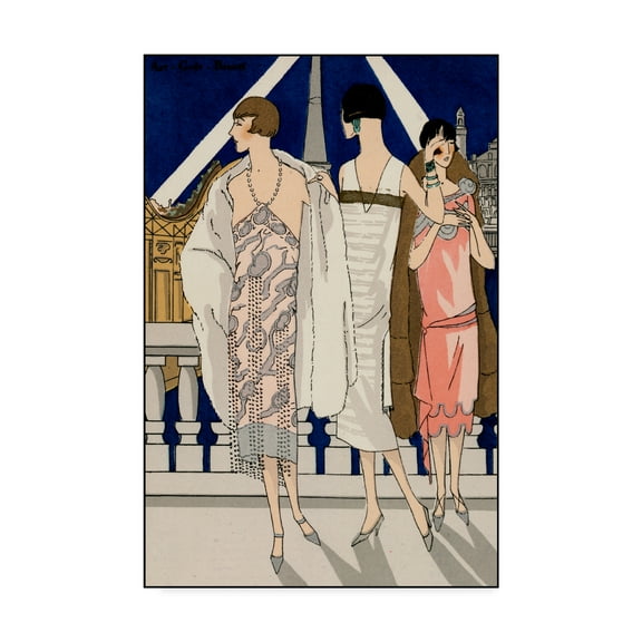 Trademark Fine Art 'Vintage Couture II' Canvas Art by Unknown