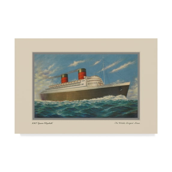 Trademark Fine Art 'Vintage Cruise II' Canvas Art by Unknown