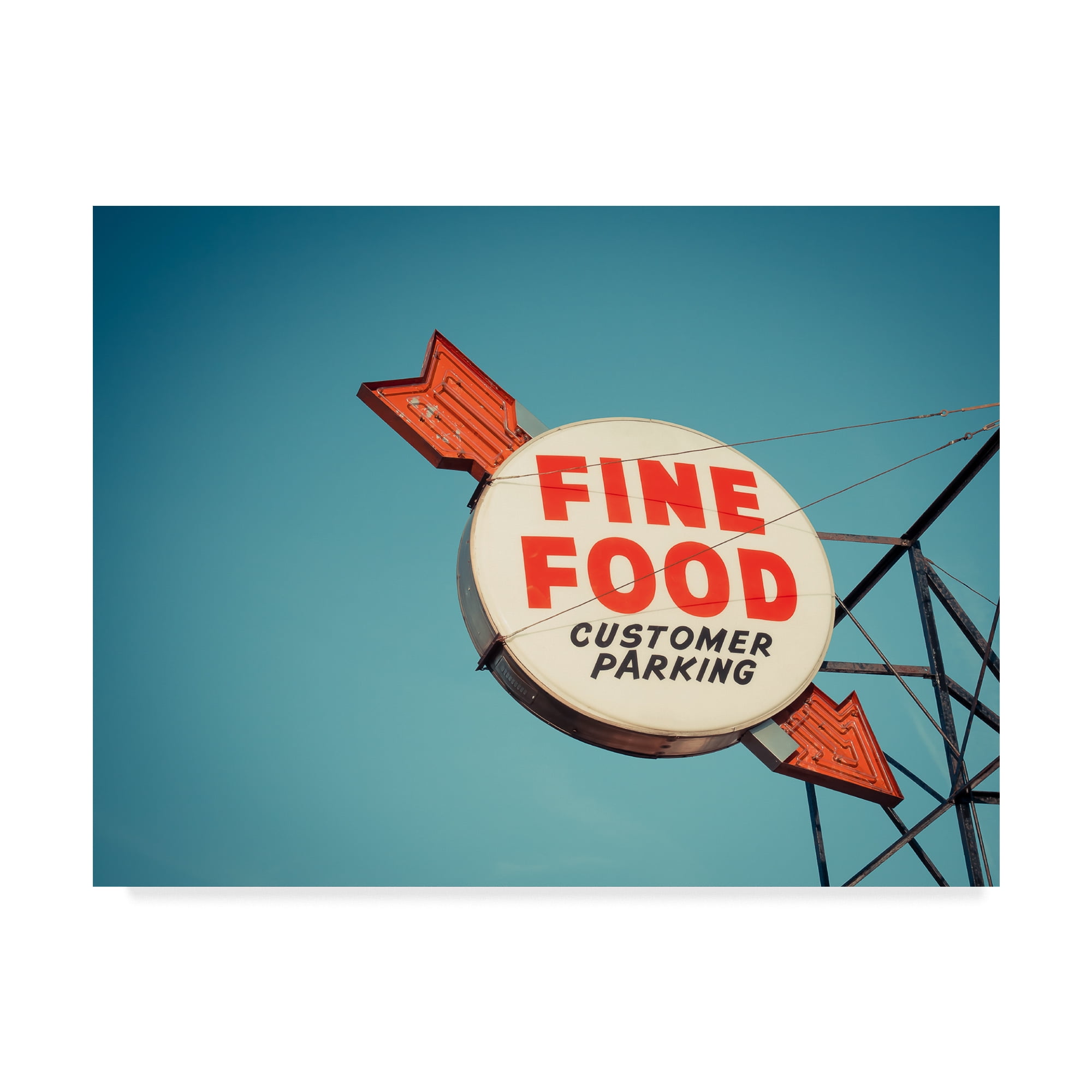 Trademark Fine Art 'Vintage Diner III' Canvas Art by Recapturist