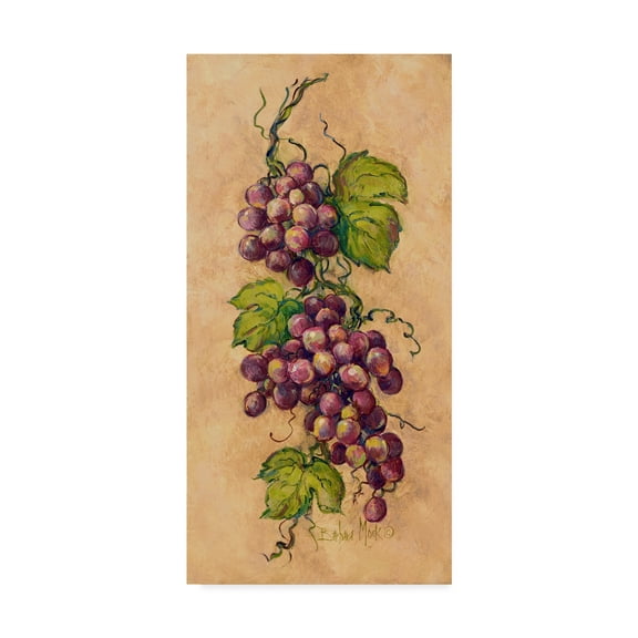 Trademark Fine Art 'Vintage Grapevine' Canvas Art by Barbara Mock