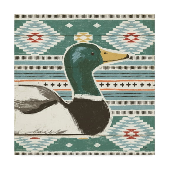 Trademark Fine Art 'Vintage Lake VIII' Canvas Art by Janelle Penner