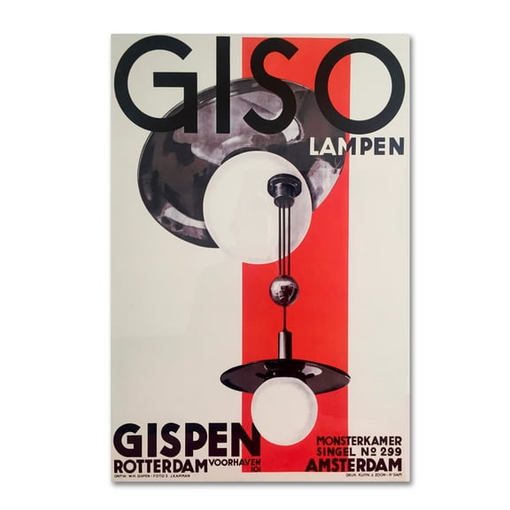 Trademark Fine Art 'Vintage Lighting' Canvas Art by Vintage Apple Collection