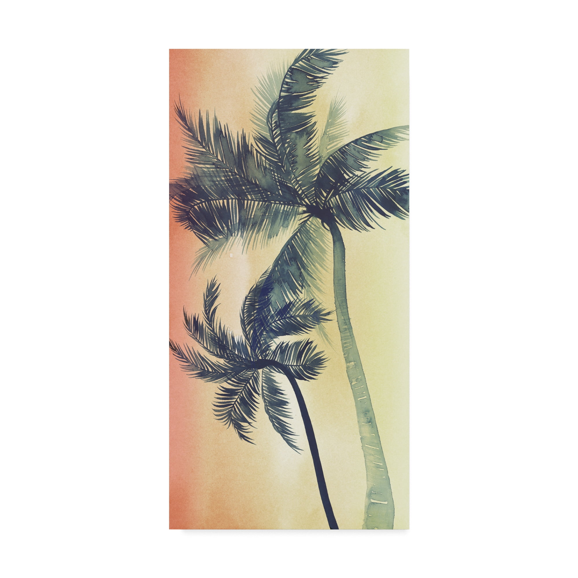Trademark Fine Art 'Vintage Palms I' Canvas Art by Grace Popp