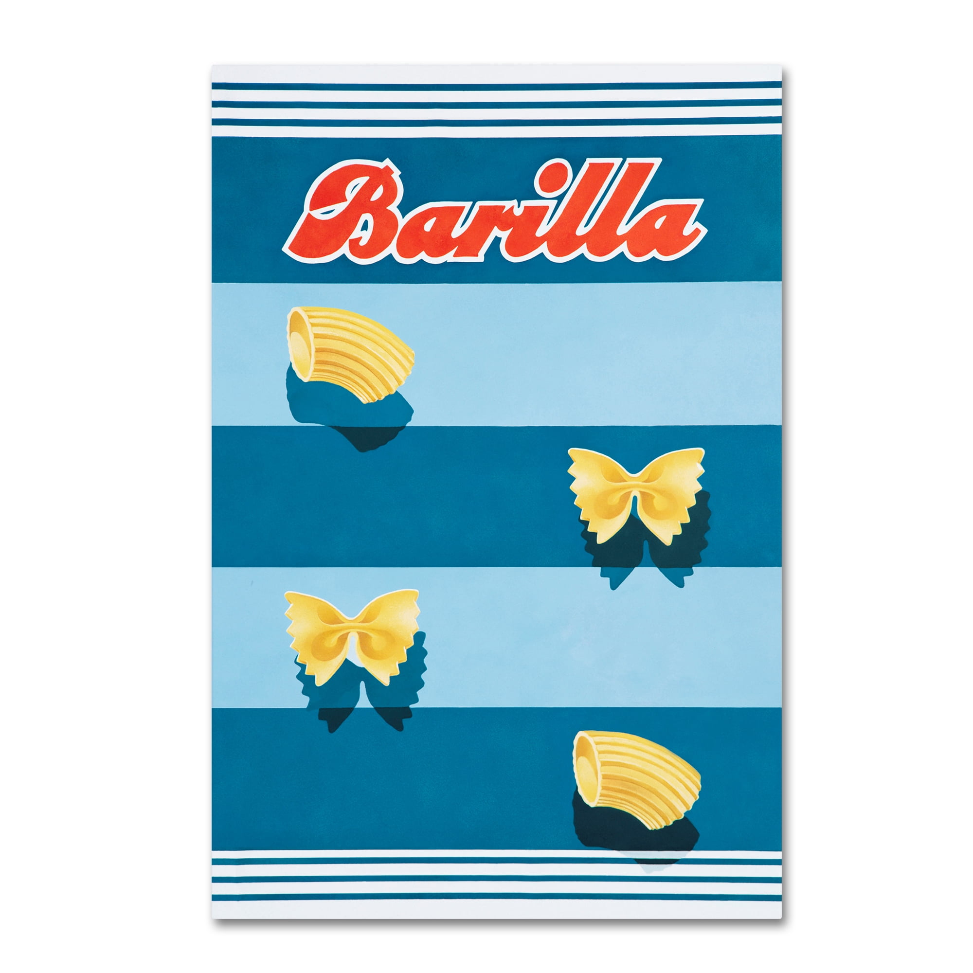 Trademark Fine Art 'Vintage Pasta' Canvas Art by Vintage Apple Collection