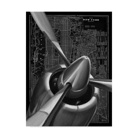 Trademark Fine Art 'Vintage Plane I' Canvas Art by Ethan Harper