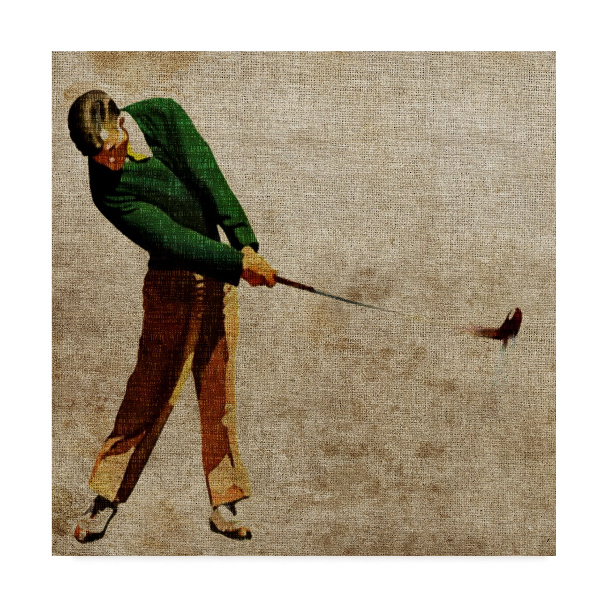 Trademark Fine Art 'Vintage Sports II' Canvas Art by John Butler
