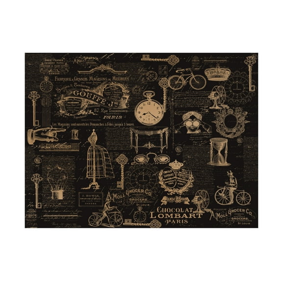 Trademark Fine Art 'Vintage Steampunked' Canvas Art by Marcee Duggar