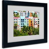 Trademark Fine Art "Virgin Islands 2" Matted Framed Art by CATeyes