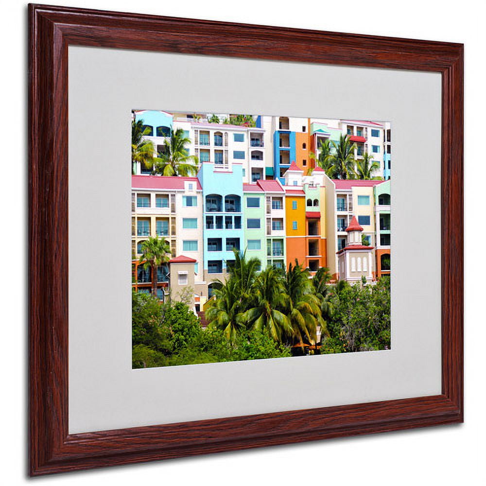 Trademark Fine Art "Virgin Islands 2" Matted Framed Art by CATeyes