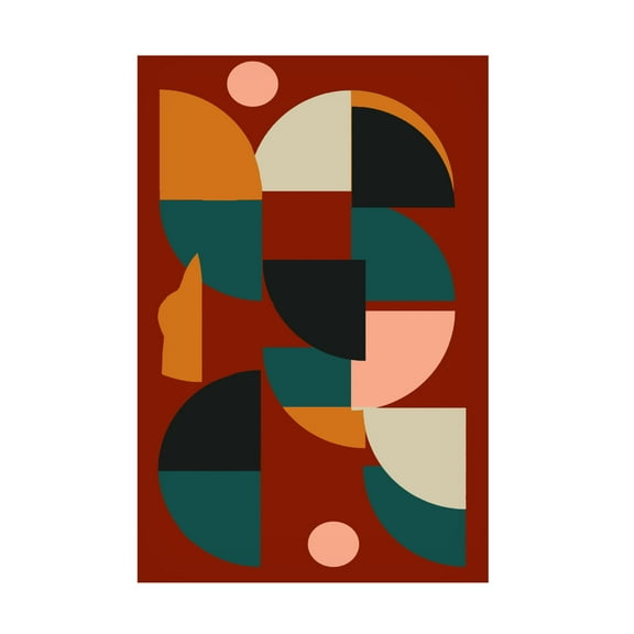 Trademark Fine Art Vision Studio Arches on Rust I Canvas Wall Art