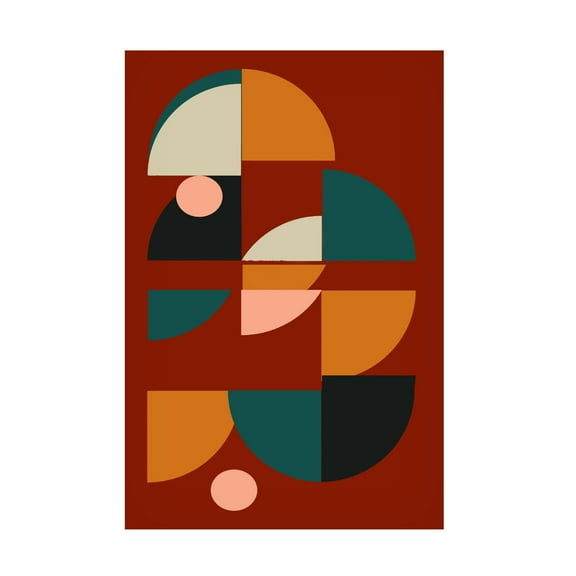 Trademark Fine Art Vision Studio  Arches on Rust IV Canvas Wall Art