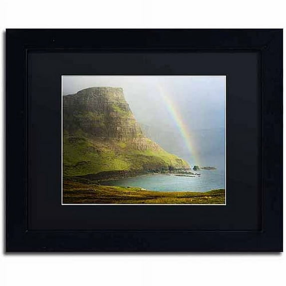 Trademark Fine Art "Visions" Canvas Art by Philippe Sainte-Laudy, Black Matte, Black Frame