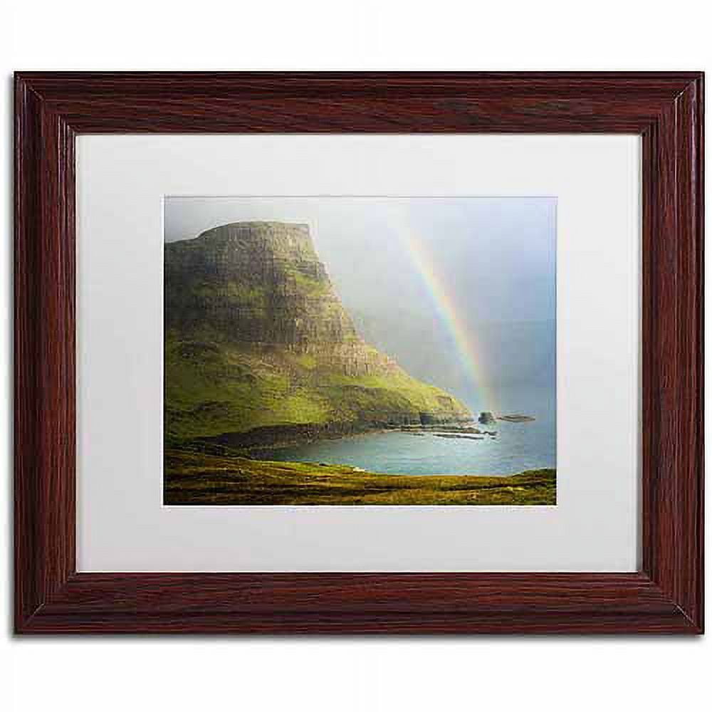 Trademark Fine Art "Visions" Canvas Art by Philippe Sainte-Laudy, White Matte, Wood Frame