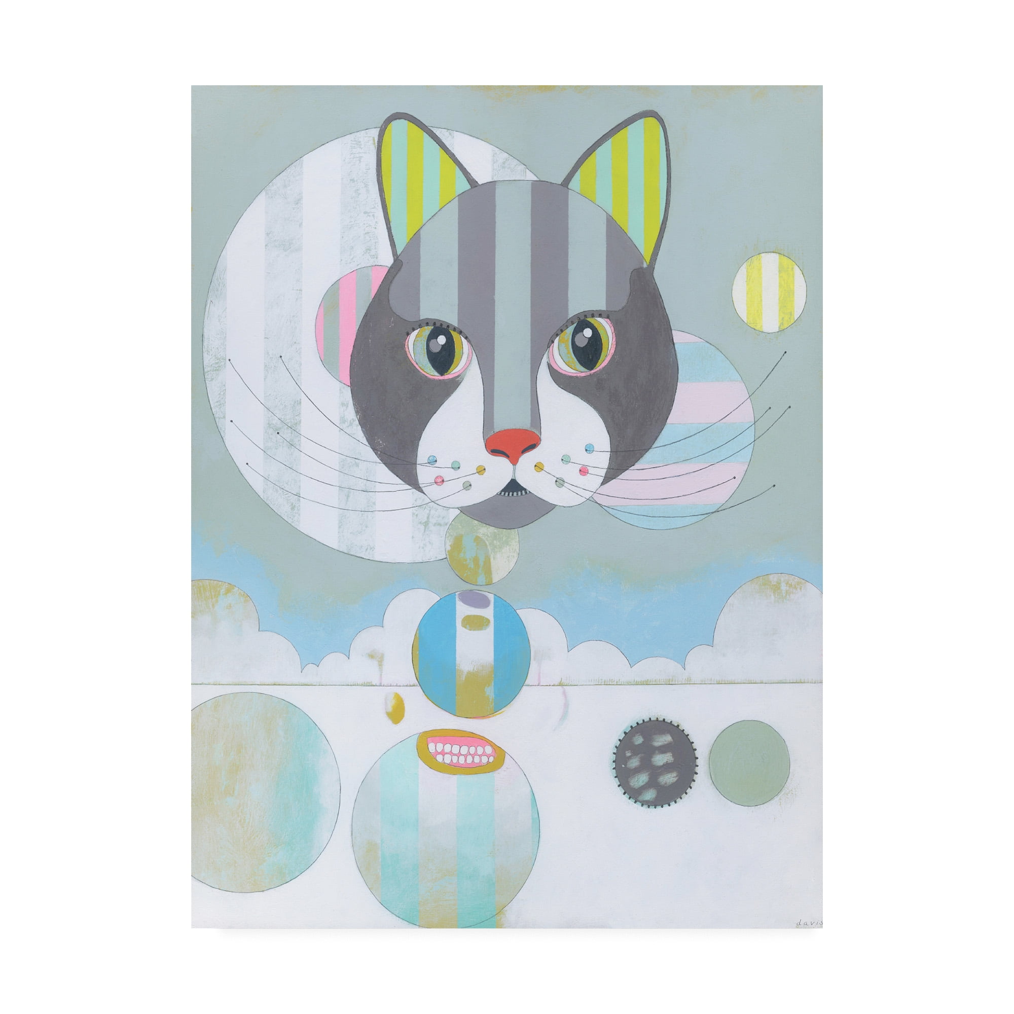 Trademark Fine Art 'Visitor' Canvas Art by Jennifer Davi