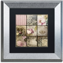 Trademark Fine Art "Viva La Paris I" Canvas Art by Color Bakery Black Matte, Silver Frame