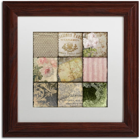 Trademark Fine Art "Viva La Paris II" Canvas Art by Color Bakery White Matte, Wood Frame