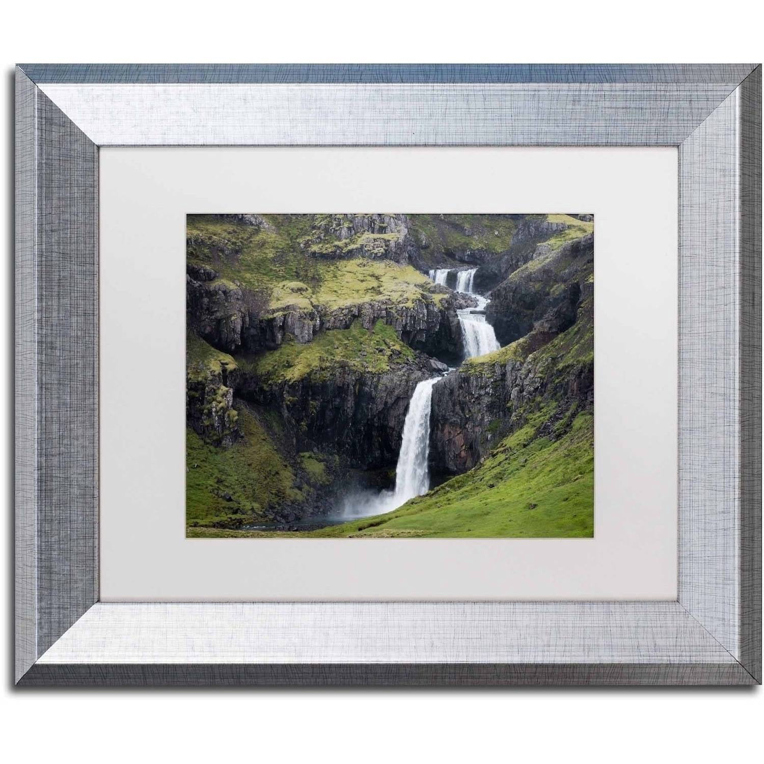 Trademark Fine Art 'Voices in the Distance' Canvas Art by Philippe Sainte-Laudy, White Matte, Silver Frame