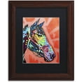 thumbnail image 1 of Trademark Fine Art 'WC Horse 3' Canvas Art by Dean Russo, Black Matte, Wood Frame, 1 of 3