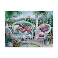 thumbnail image 1 of Trademark Fine Art 'Waiting For Friends' Canvas Art by Barbara Mock, 1 of 3