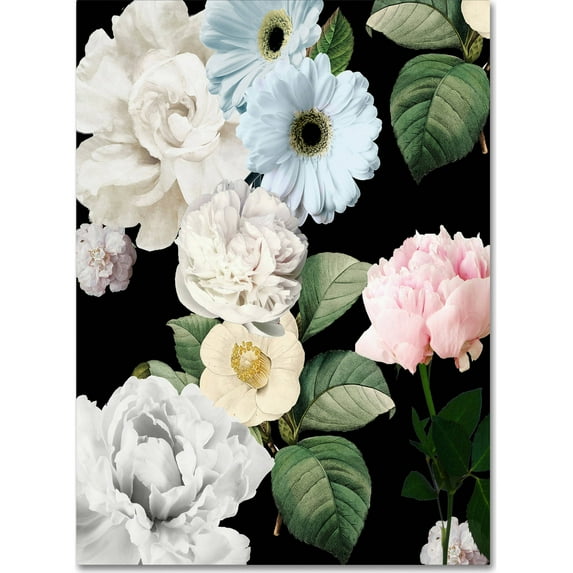 Trademark Fine Art "Wallflowers" Canvas Art by Color Bakery