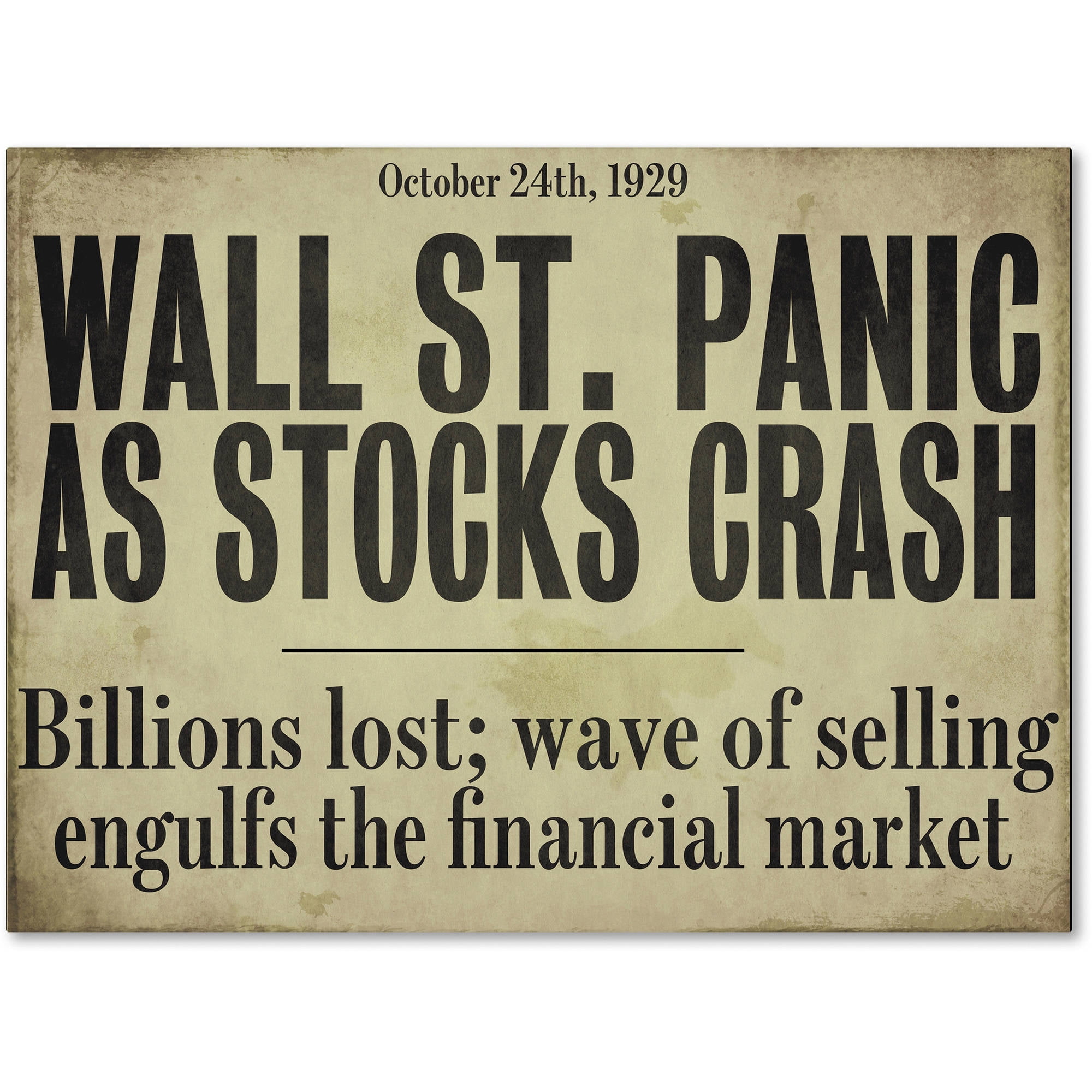 Trademark Fine Art "Wallstreet" Canvas Art by Color Bakery