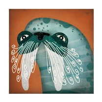 Trademark Fine Art 'Walrus Wow' Canvas Art by Ryan Fowler