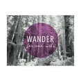 thumbnail image 1 of Trademark Fine Art 'Wander Far and Wide v2' Canvas Art by Laura Marshall, 1 of 4