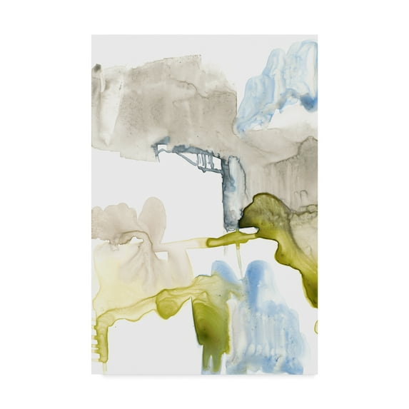 Trademark Fine Art 'Wandering Layers I' Canvas Art by Jennifer Goldberger