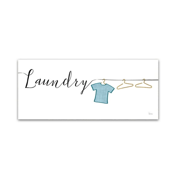 Trademark Fine Art 'Wash and Dry I' Canvas Art by Veronique Charron