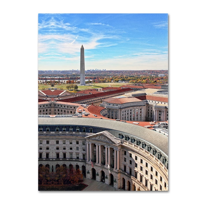Trademark Fine Art "Washington, DC" Canvas Art by Gregory O'Hanlon