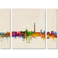 thumbnail image 1 of Trademark Fine Art "Washington Skyline" Canvas Art by Michael Tompsett Three Panel Set, 1 of 3