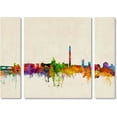 thumbnail image 1 of Trademark Fine Art "Washington Skyline" Canvas Art by Michael Tompsett Three Panel Set, 1 of 1