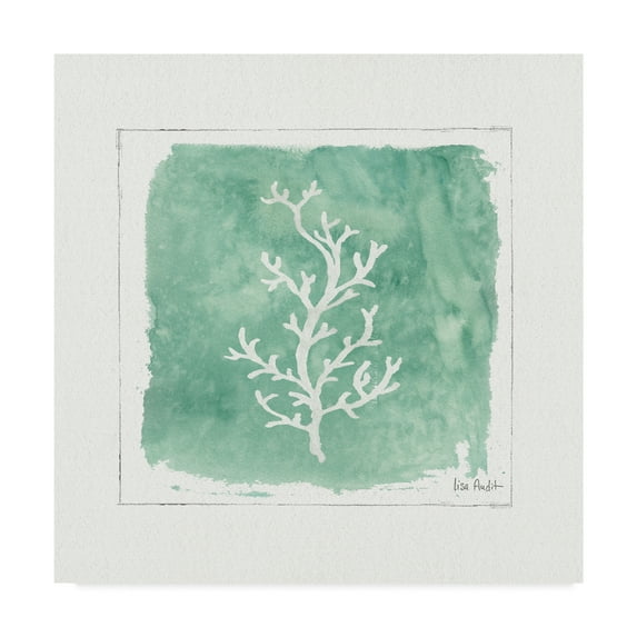 Trademark Fine Art 'Water Coral IV' Canvas Art by Lisa Audit
