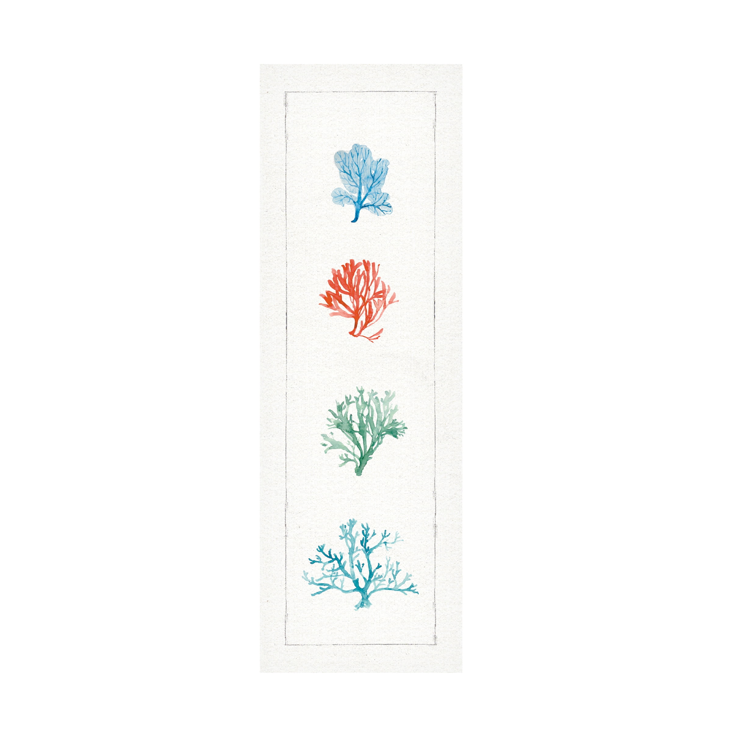 Trademark Fine Art "Water Coral VII" Canvas Art by Lisa Audit