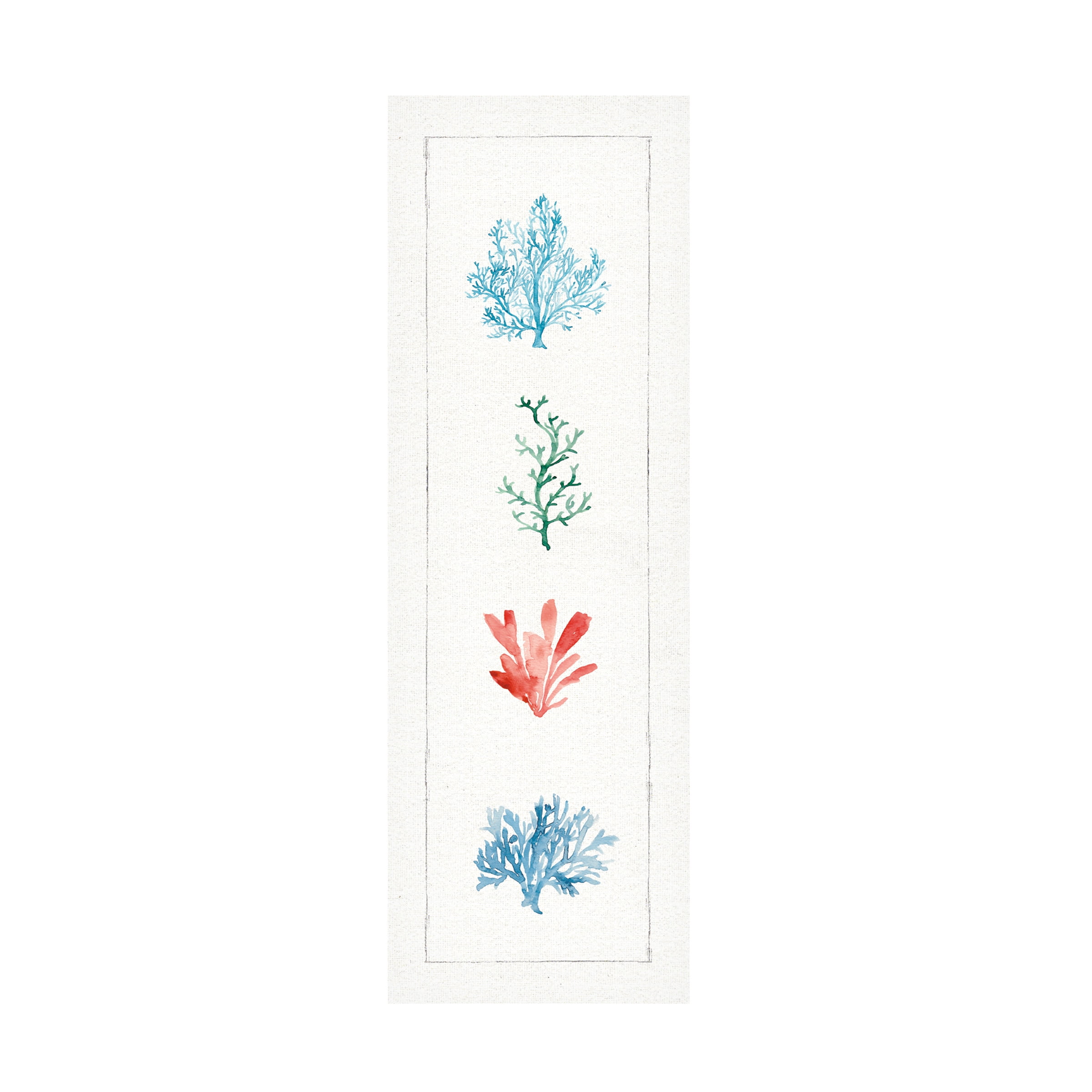 Trademark Fine Art "Water Coral VIII" Canvas Art by Lisa Audit