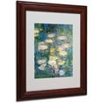 thumbnail image 1 of Trademark Fine Art "Water Lilies V 1840-1926" Canvas Art by Claude Monet, Wood Frame, 1 of 3