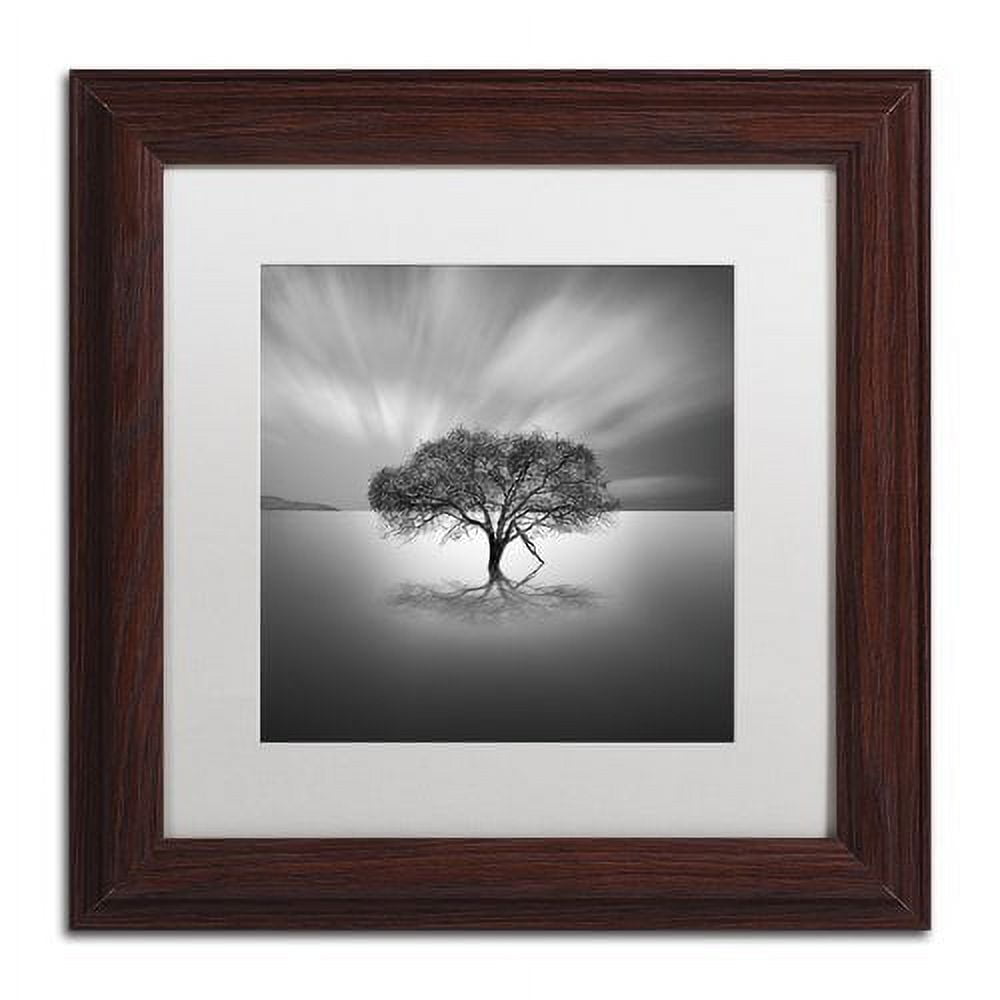 Moises Levy Water Tree VIII Matted Framed Wall Art