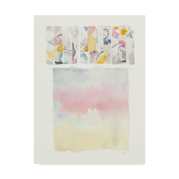 Trademark Fine Art 'Watercolor Day Dream' Canvas Art by Mike Schick