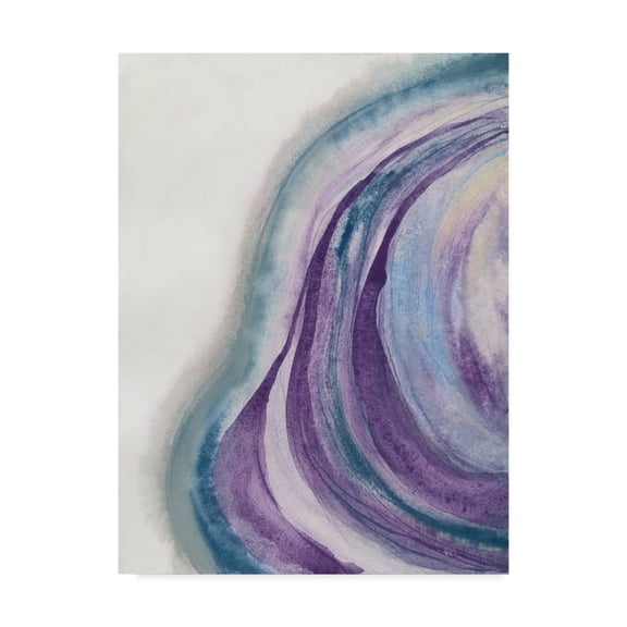 Trademark Fine Art 'Watercolor Geode I' Canvas Art by Chris Paschke