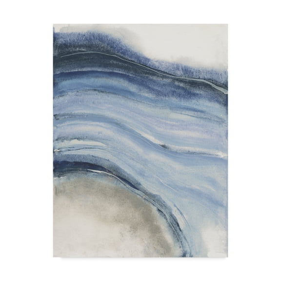 Trademark Fine Art 'Watercolor Geode IV' Canvas Art by Chris Paschke