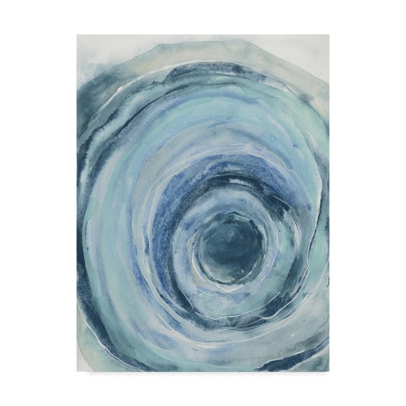 Trademark Fine Art 'Watercolor Geode IX' Canvas Art by Chris Paschke